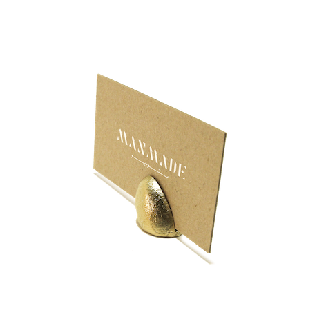 leaning egg cardstand | حامل بطاقة بيضاوي - مائلة
